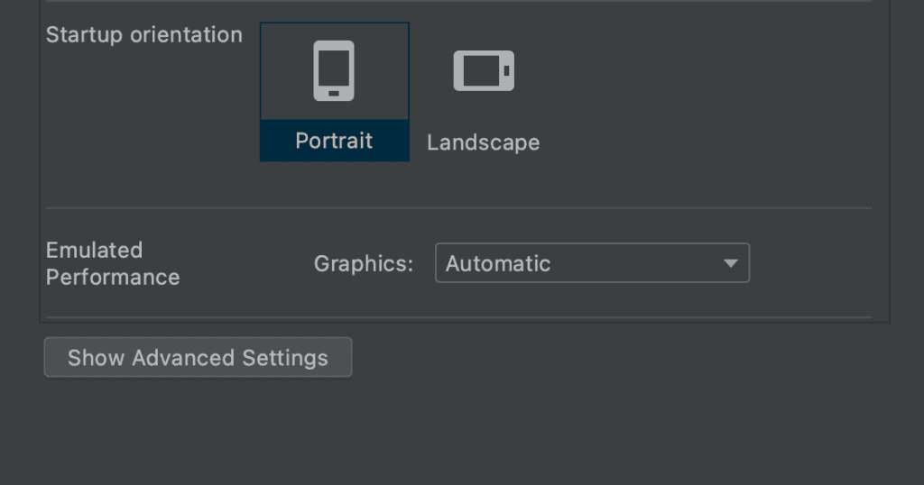 Edit画面内にShow Advanced Settingsがあるので選択。